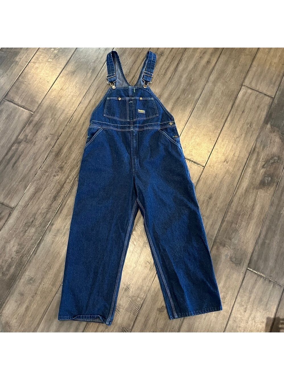 Oshkosh B’Gosh Union Made Sanforized Denim Overalls - Size Medium - Picture 2 of 16